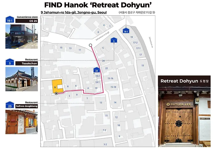 Luxury Hanok Retreat Dohyun Appartement